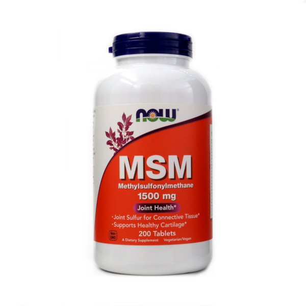 Now Msm 1500mg 200comprimidos