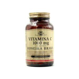 Solgar Vitamina C 1000 Roseira Brava 100 Comprimidos