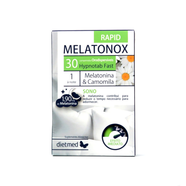 Dietmed Melatonox Rapid 30 Comprimidos Orodispersiveis